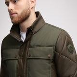 Obsidian Men's Onion Quilted Shacket