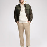 Obsidian Men's Onion Quilted Shacket