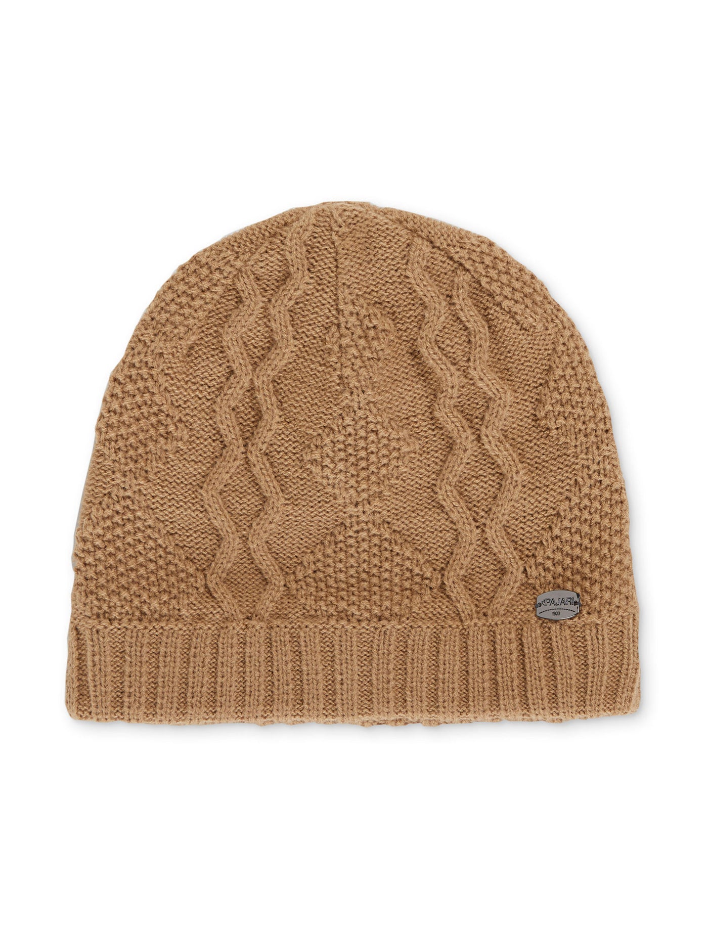 Mary Light Gauge Cable Knit Hat