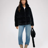 Vanita Women's Boxy Reversible Puffer