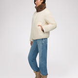 Vanita Women's Boxy Reversible Puffer