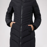 Queens Quilted Puffer w/Faux Fur Hood Trim