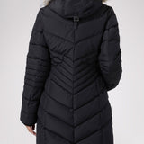 Queens Quilted Puffer w/Faux Fur Hood Trim