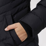 Queens Quilted Puffer w/Faux Fur Hood Trim