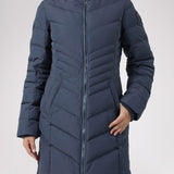 Queens Quilted Puffer w/Faux Fur Hood Trim