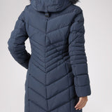 Queens Quilted Puffer w/Faux Fur Hood Trim