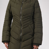 Queens Quilted Puffer w/Faux Fur Hood Trim