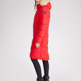 Jupiter Women's Puffer Jacket w/ Faux Fur Trim