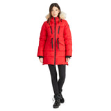 Alia Women's Parka with Faux Fur