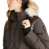 Alia Women's Parka with Faux Fur