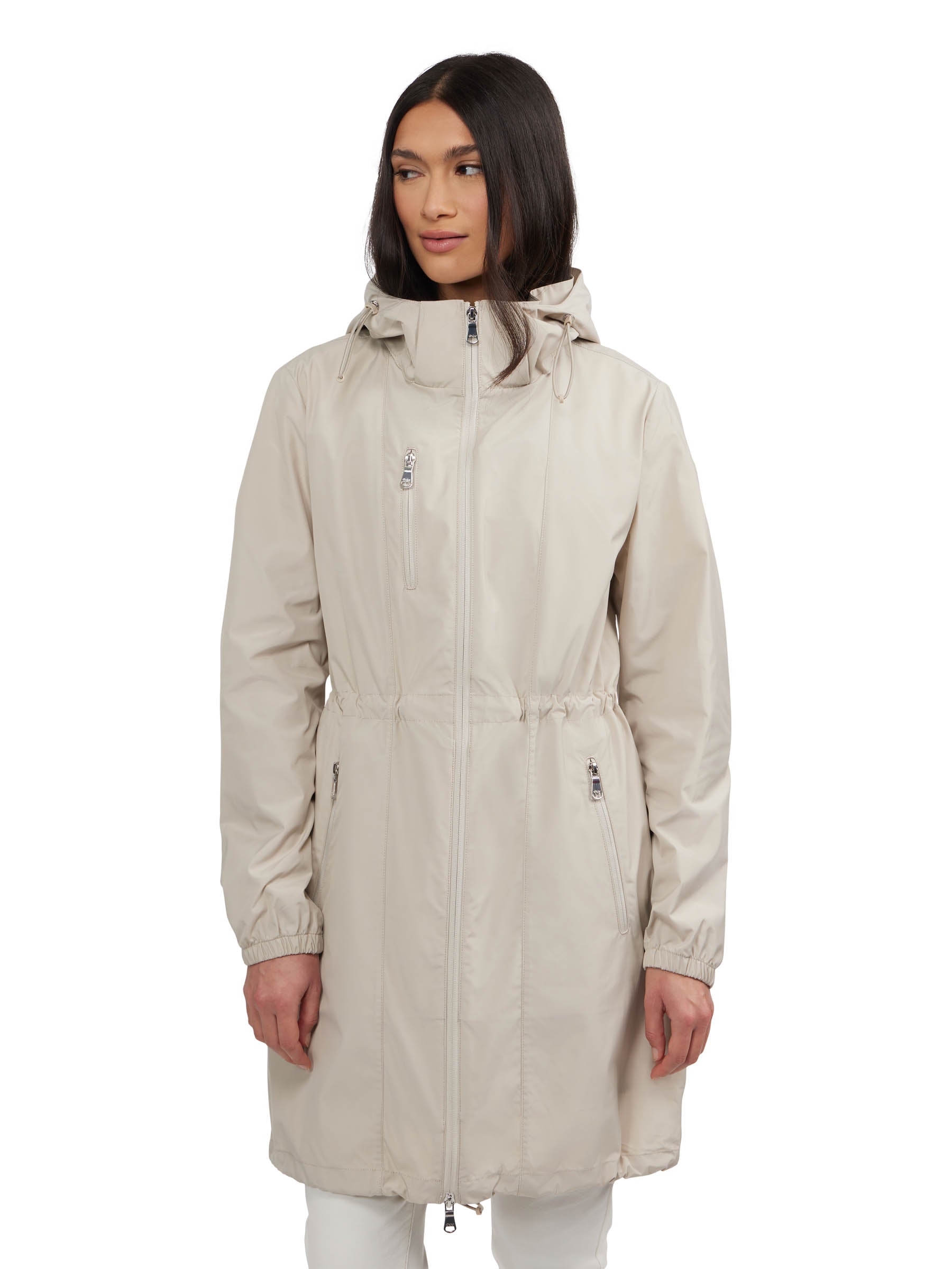 Long packable raincoat best sale