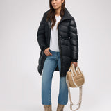 Saturn Women's Mid-Length Puffer