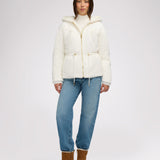 Demi Women's Reversible Faux Fur Jacket with Hood