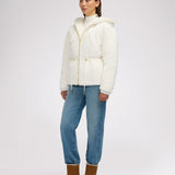 Demi Women's Reversible Faux Fur Jacket with Hood