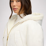 Demi Women's Reversible Faux Fur Jacket with Hood