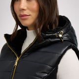 Isabelle Women's Lightweight Reversible Faux Mink Vest