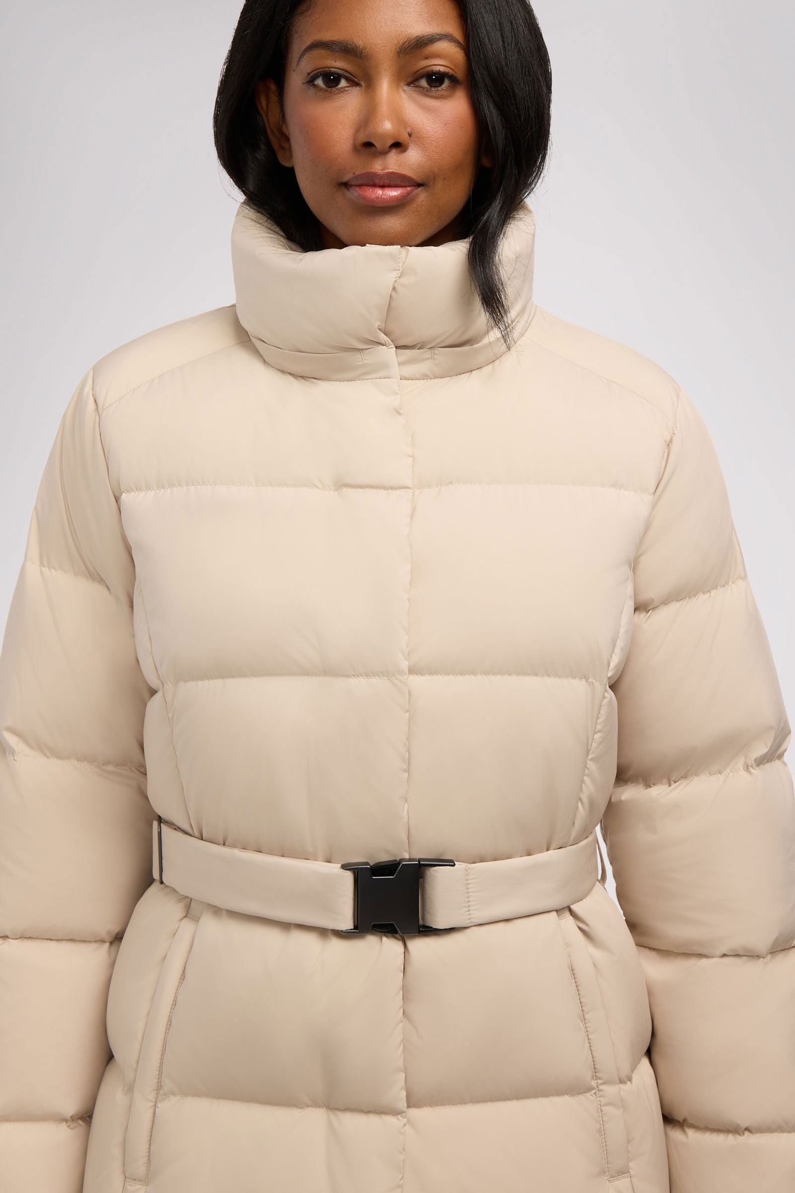 Zora Women's Long Puffer Jacket with Removable Hood | Pajar Canada