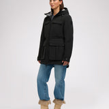 Ivory Women's Lightweight Mid-Length Jacket