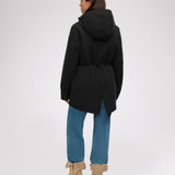 Ivory Women's Lightweight Mid-Length Jacket