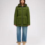 Ivory Women's Lightweight Mid-Length Jacket
