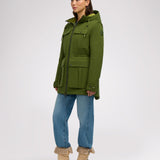 Ivory Women's Lightweight Mid-Length Jacket