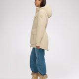 Ivory Women's Lightweight Mid-Length Jacket