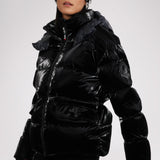 Ascella Women's Boxy Fit Short Puffer Jacket