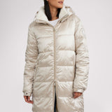 Alsephina Women's Reversible Long Puffer Jacket