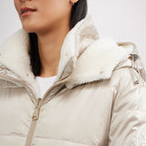 Alsephina Women's Reversible Long Puffer Jacket