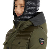 Mikkel Boys' Mixed-Media Parka