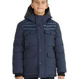 Mikkel Boys' Mixed-Media Parka