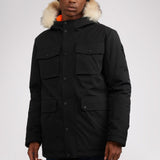 Soren Men's Parka w/Faux Fur Trim
