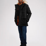 Soren Men's Parka w/Faux Fur Trim