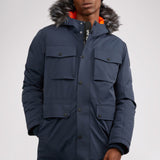 Soren Men's Parka w/Faux Fur Trim