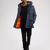 Soren Men's Parka w/Faux Fur Trim