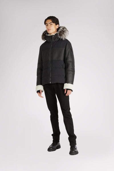 Bergen Men's Luxury Shearling Puffer | Pajar Canada