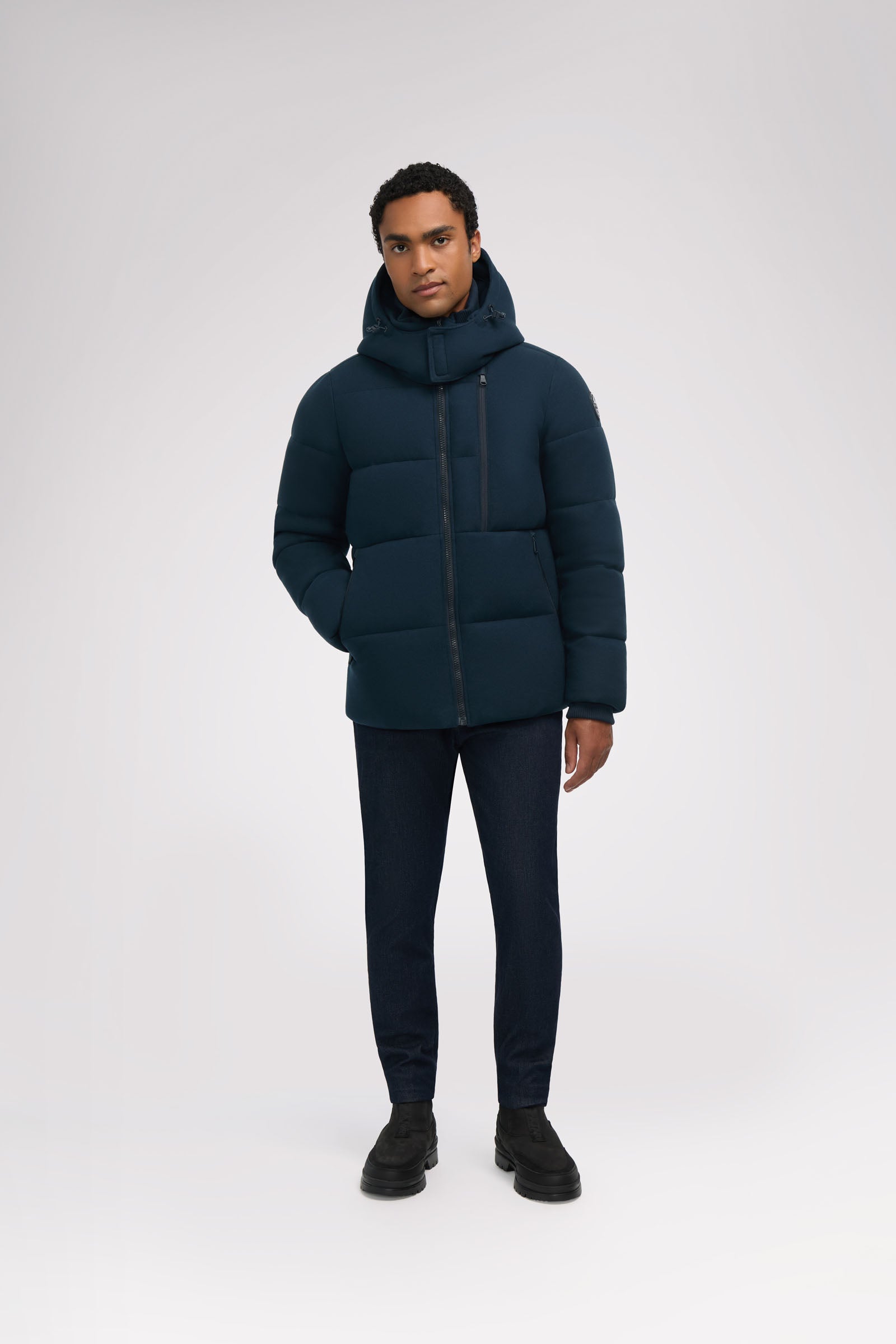 Kepler Men's Wool-Like Puffer