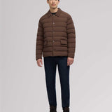 Adrian Men's Lightweight Dressy Quilted Stretch Jacket