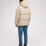 Miles Men's Puffer Jacket with Removable Hood