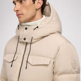 Miles Men's Puffer Jacket with Removable Hood