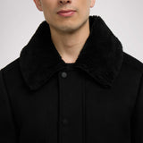 Lebron Men's Lightweight Wool Bomber Jacket