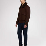 Lebron Men's Lightweight Wool Bomber Jacket