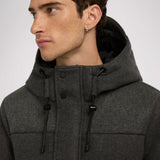 Otis Men's Wool-Look Puffer Jacket