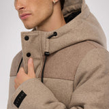 Otis Men's Wool-Look Puffer Jacket