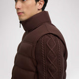 Marcus Men's Lightweight Hybrid Down & Knit Jacket