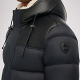 Wolf Men's Faux Shearling Parka Puffer