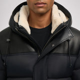 Wolf Men's Faux Shearling Parka Puffer