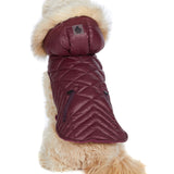 Zola Jacket for Dogs w/Faux Fur Trim