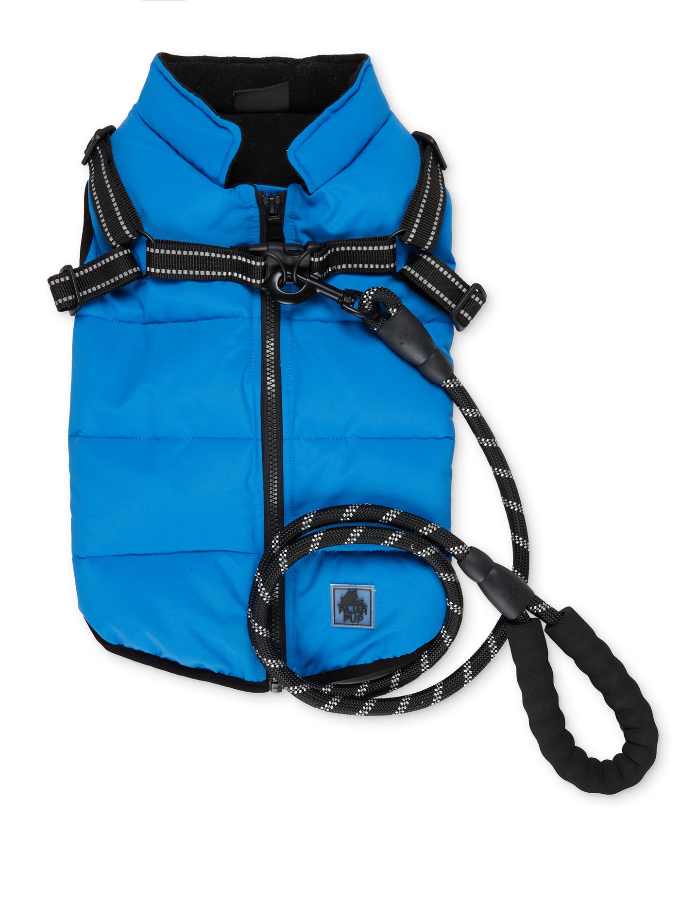 Atlas Puffer Jacket with Built-In Harness for Dogs