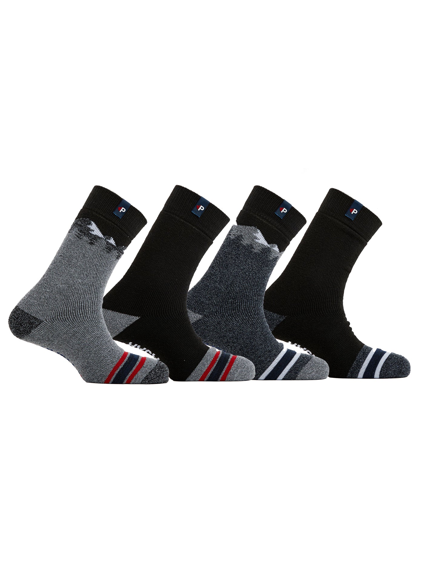 Men's Thermal Crew Socks 4-Pack